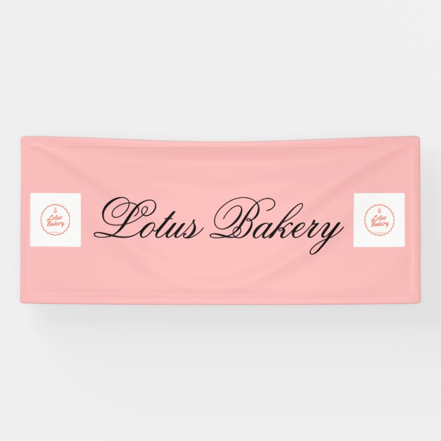 pop up shop pink business  banner (Horizontal)