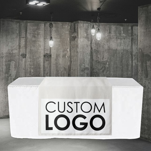 Pop Up Shop Table Runner Banner Big Logo Linen Tapestry (Pop Up Shop Table Runner Banner Big Logo Linen Tapestry)