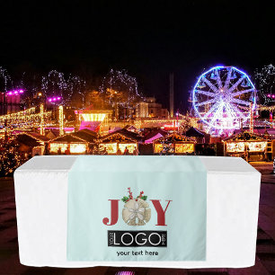 Pop Up Shop Table Runner Banner Business Logo Tapestry