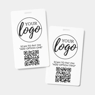 Pop Up Vendor - Booth Event Payment with QR Codes ID Badge
