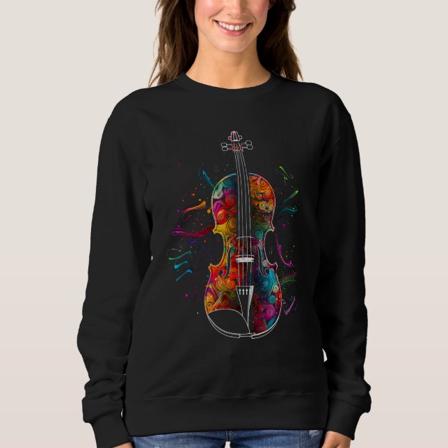Pop Violinist Sweatshirt (Front)