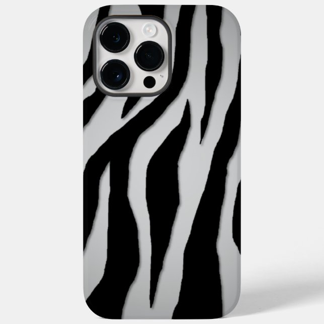 Pop Zebra Case-Mate iPhone Case (Back)