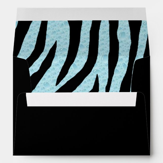 Pop Zebra Envelopes (Back (Bottom))