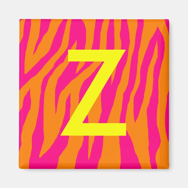 Pop Zebra Magnet (Front)