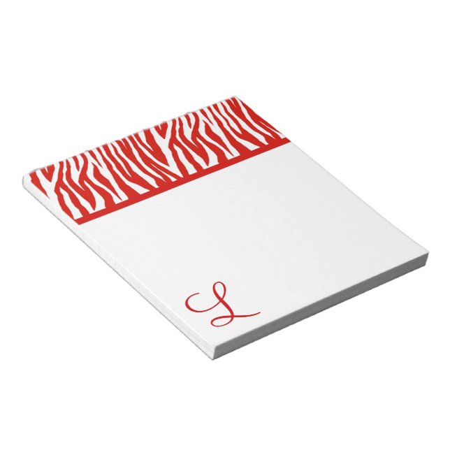 Pop Zebra Notepad (Angled)