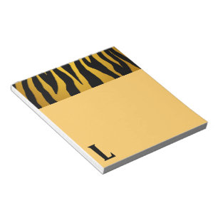 Pop Zebra Pattern Notepad
