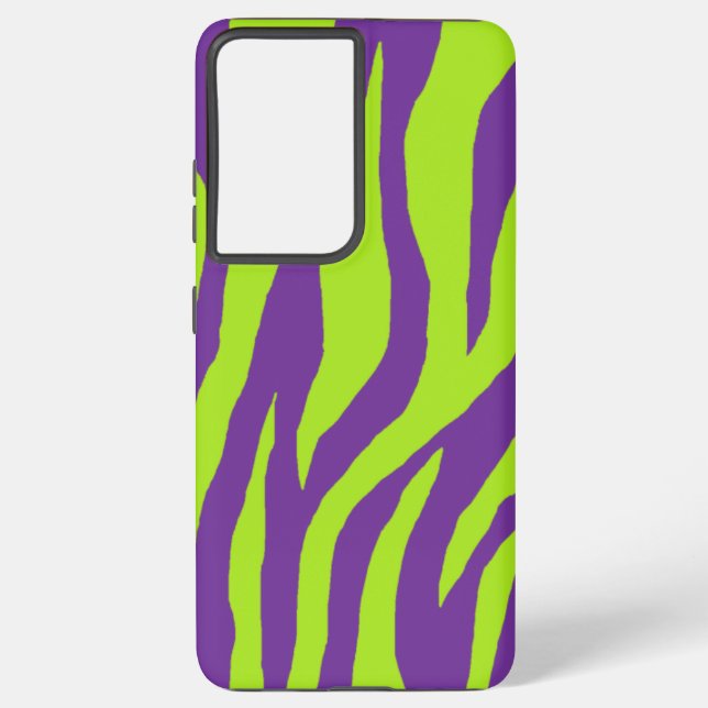 Pop Zebra Samsung Galaxy S21 Ultra Case (Back)