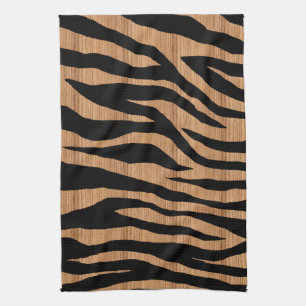 Pop Zebra Tea Towel