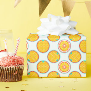 PopArt Citrus Wrapping Paper