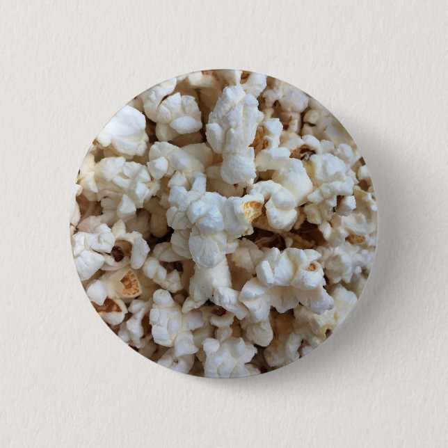 Popcorn 6 Cm Round Badge (Front)