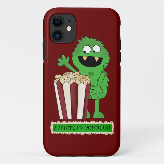 Popcorn Addict iPhone5 case mate barely there (Back)