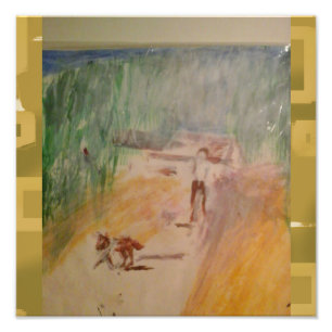 Popcorn Anime Abstract Photo Print