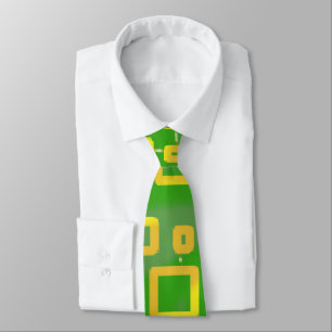 Popcorn Anime Green Candy Neck Tie