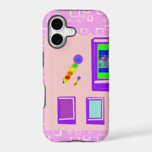 Popcorn Anime Karaoke in Pink Circuit Case