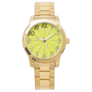 Popcorn Anime Loops Geometric Watch