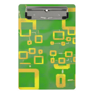 Popcorn Anime Merry Snowflakes Mini Clipboard