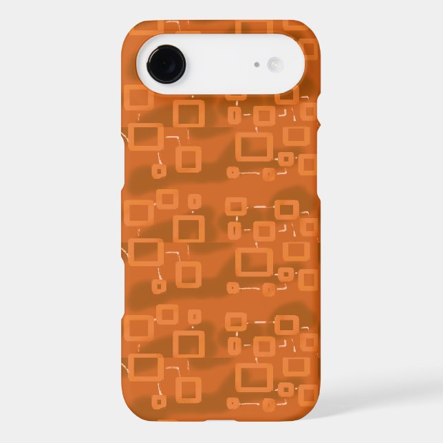 Popcorn Anime Orange Juice Bubble Cell Phone Case (Back)