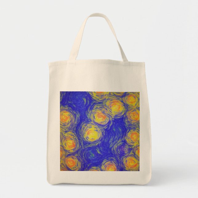 Popcorn Art Tote Bag (Front)