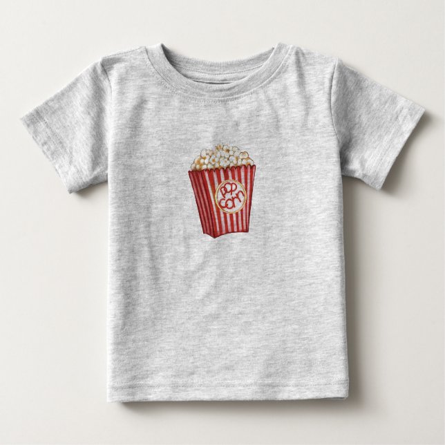 Popcorn! Baby T-Shirt (Front)