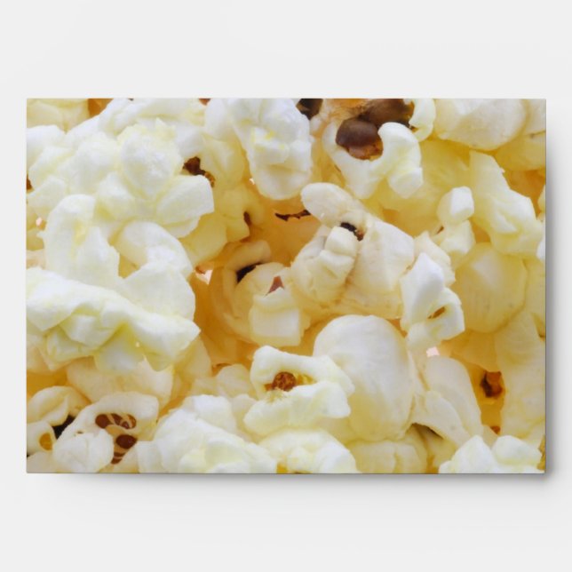 Popcorn background envelope (Front)