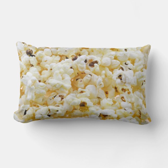 Popcorn background lumbar cushion (Front)