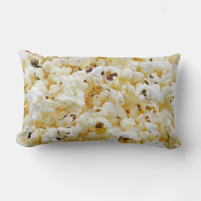 Popcorn background lumbar cushion (Front)