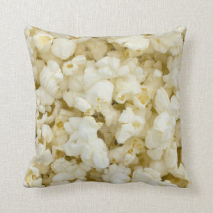 Popcorn background novelty pillow