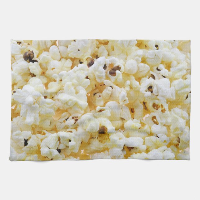 Popcorn background tea towel (Horizontal)