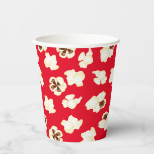 Popcorn Birthday Party Movie Theatre Paper Cups