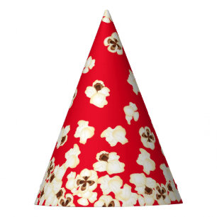 Popcorn Birthday Party Movie Theatre Party Hat