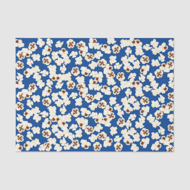 Popcorn Birthday Party Movie Theatre Tissue Paper (Front)