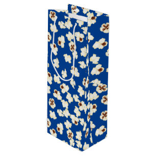 Popcorn Birthday Party Movie Theatre Wine Gift Bag