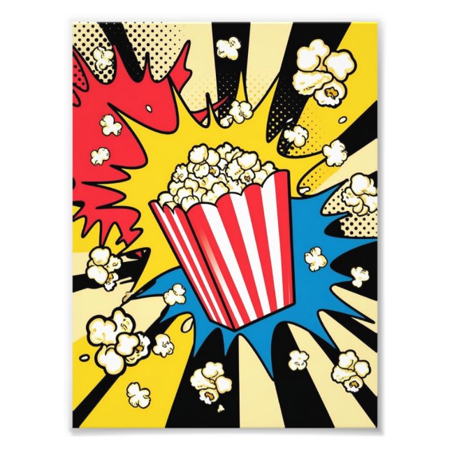 Popcorn blast photo print (Front)