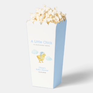 Popcorn Blue Sky Cloud Little Chicken Baby Shower Favour Box