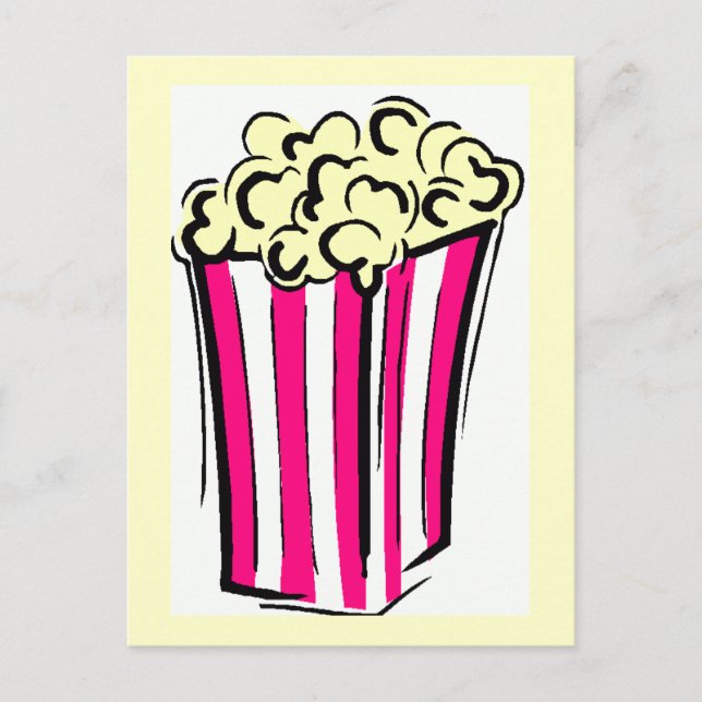 Popcorn Box Postcard (Front)
