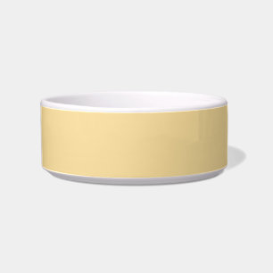 Popcorn Butter Yellow Solid Colour Print Bowl