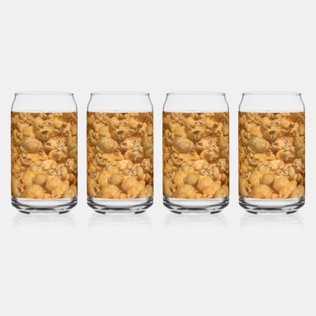Popcorn Can Glass (Front)