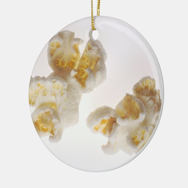 Popcorn Ceramic Tree Decoration (Left)