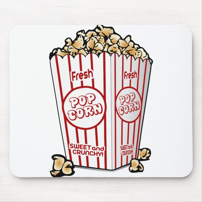 popcorn cinema mouse pad (Front)