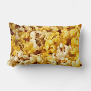 Popcorn Coloured / Black and White Lumbar Cushion
