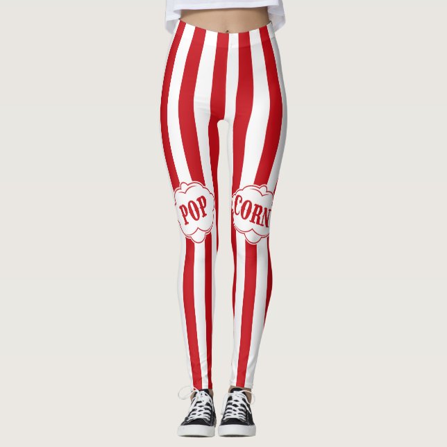 Popcorn Costume  Leggings (Front)