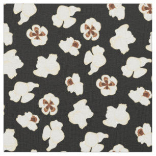 Popcorn Cute Movie Theatre Fabric