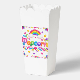 Popcorn favour box