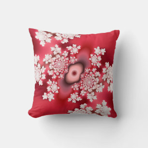 Popcorn fractal art pillow
