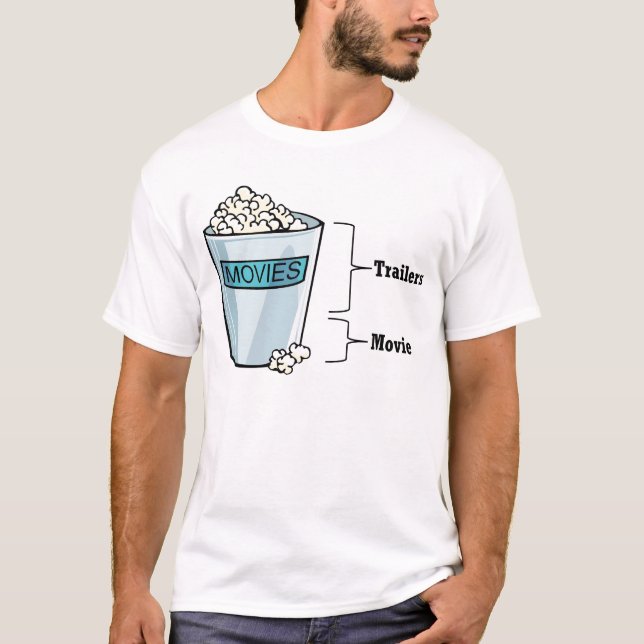 Popcorn Full T-Shirt (Front)