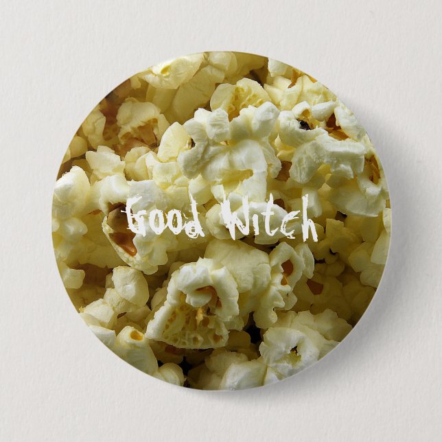 popcorn Halloween 7.5 Cm Round Badge (Front)