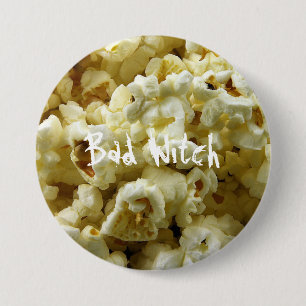 popcorn Halloween 7.5 Cm Round Badge
