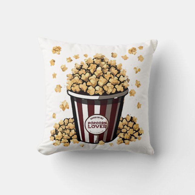 Popcorn Lover Cushion (Front)