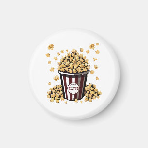 Popcorn Lover Magnet