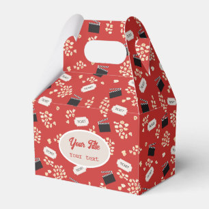 Popcorn Movie Party Birthday Party Theme Favour Box